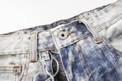 Omirad Distressed Patchwork Jeans