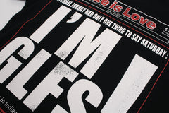 Omirad “Hate Is Love” Graphic T-Shirt