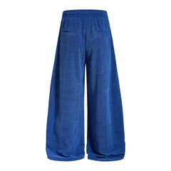 Omirad Mesh Stripe Wide-Leg Track Pants