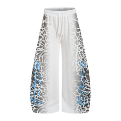 Omirad Leopard Fade Wide-Leg Sweatpants