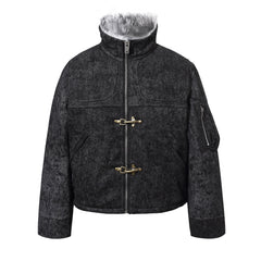 Omirad Vintage Toggle Cotton Jacket