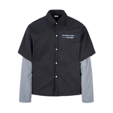 Omirad Layered Pinstripe Shirt