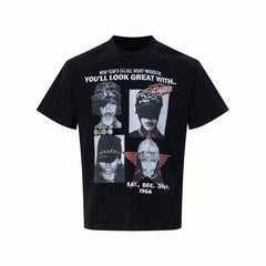 Omirad Retro Portrait Graphic Tee