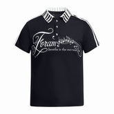 Omirad Music Script Polo Shirt