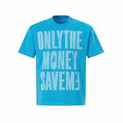 Omirad "Only The Money Save Me" Graphic T-Shirt