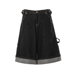Omirad “Raw Edge Denim Cargo Shorts”
