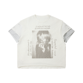 Omirad Layered Distressed Graphic Tee