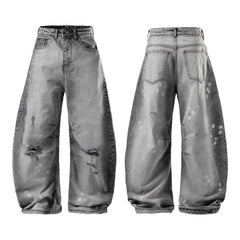 Omirad Washed Baggy Jeans