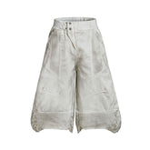 Omirad Moto Panel Denim Shorts