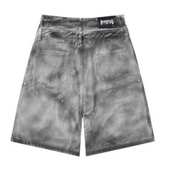 Omirad Tribal Spike Jorts