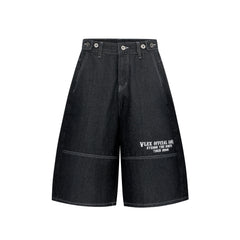 Omirad 404 Patchwork Denim Shorts