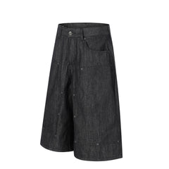 Omirad Raw Denim Baggy Shorts
