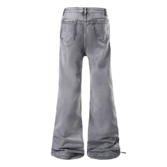 Omirad Distressed Flare Jeans