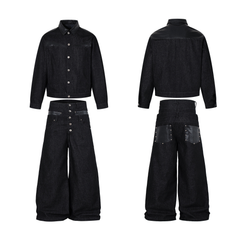 Omirad Denim Panel Jacket