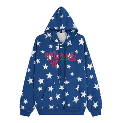 Omirad Star Pattern Hoodie