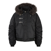 Omirad Toggle-Lock Fur Hood Jacket