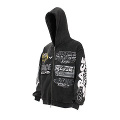 Omirad Racing Graphic Zip Hoodie