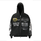 Omirad Racing Graphic Zip Hoodie