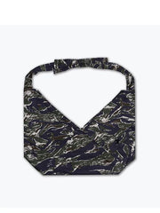 90s Vintage Camouflage Canvas Messenger Crossbody Bag