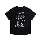 Mardi Dachshund Graphic Summer Casual Cotton Tee Unisex