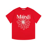 Mardi Daisy Print Summer Casual Cotton Tee Unisex