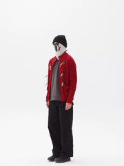 Vintage American Streetwear Heavyweight Christmas Knit Cardigan