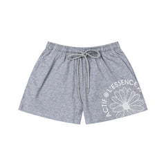 Mardi Daisy Print Summer Cotton Casual Lounge Shorts