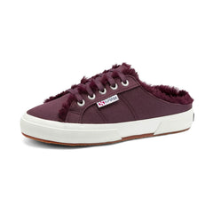 Superga Warm Fleece Lined Canvas Mule Slippers Shoes
