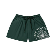 Mardi Daisy Print Summer Cotton Casual Lounge Shorts