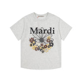 Mardi Daisy Print Summer Casual Cotton Tee Unisex