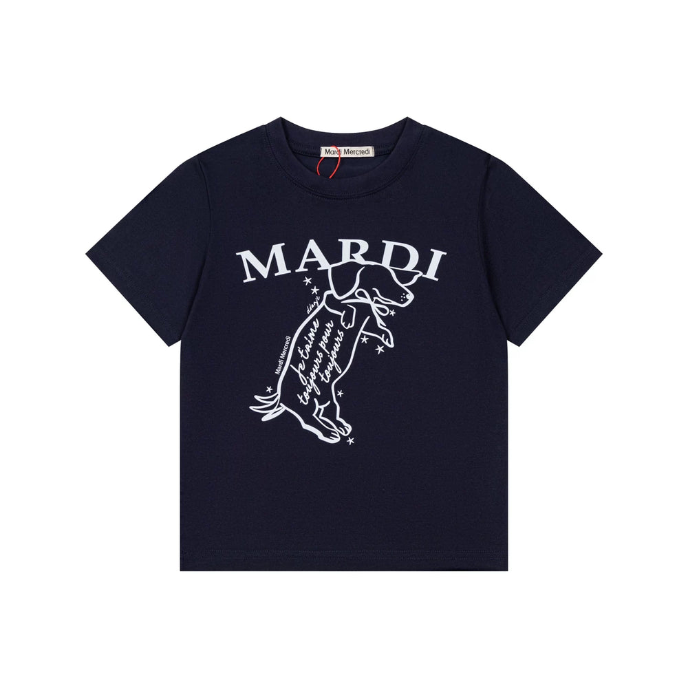 Mardi Dachshund Graphic Summer Casual Cotton Tee Unisex