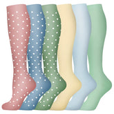 Unisex Compression Sports Socks Moisture Wicking Multi Pack