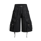 Omirad Utility Strap Cargo Shorts