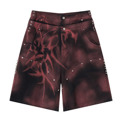 Omirad Tribal Spike Jorts