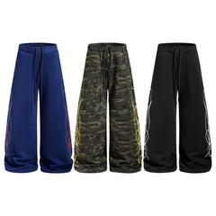 Omirad Wide-Leg Graphic Sweatpants