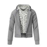 Omirad Layered Zip-Up Hoodie