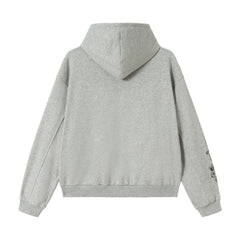 Omirad Doodle Graphic Zip Hoodie