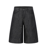 Omirad Raw Denim Baggy Shorts