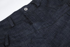 Omirad Layered Waist Wide-Leg Jeans