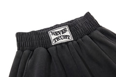 Omirad Cracked Logo Wide-Leg Sweatpants