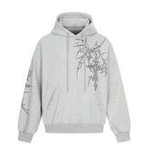Omirad Gothic Cross Graphic Hoodie