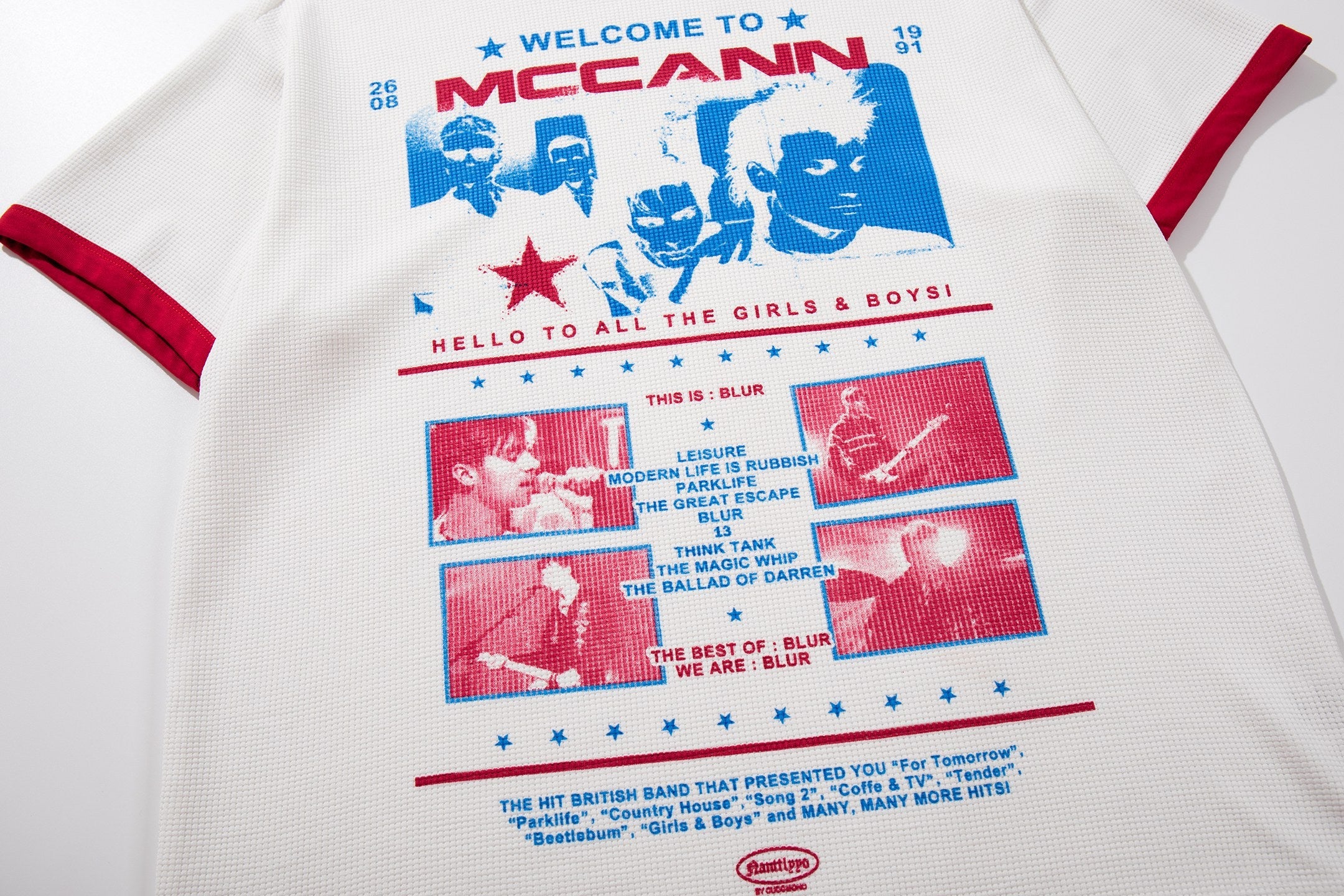 Omirad McCann Vintage Band Graphic T-Shirt