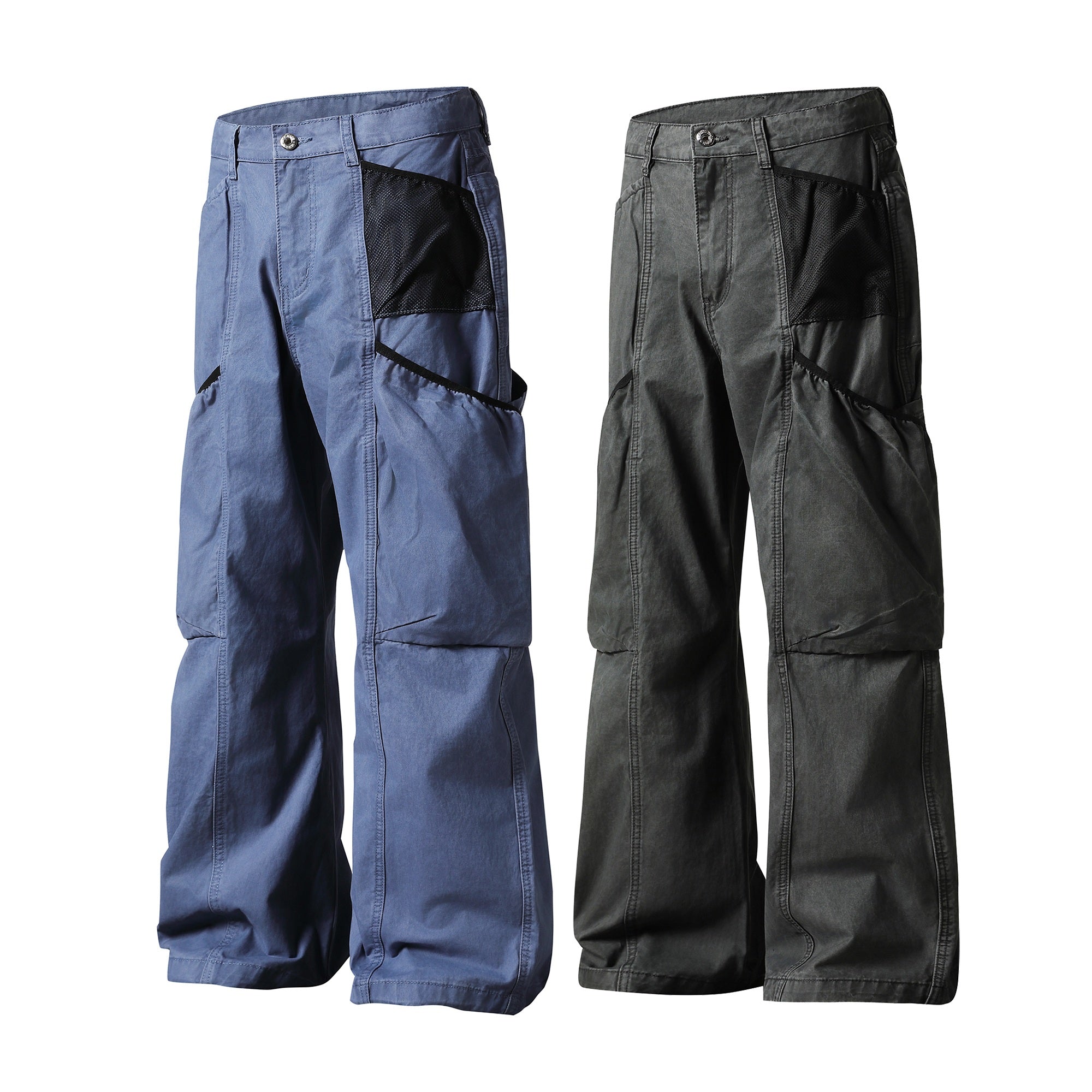 Omirad Utility Panel Wide-Leg Pants