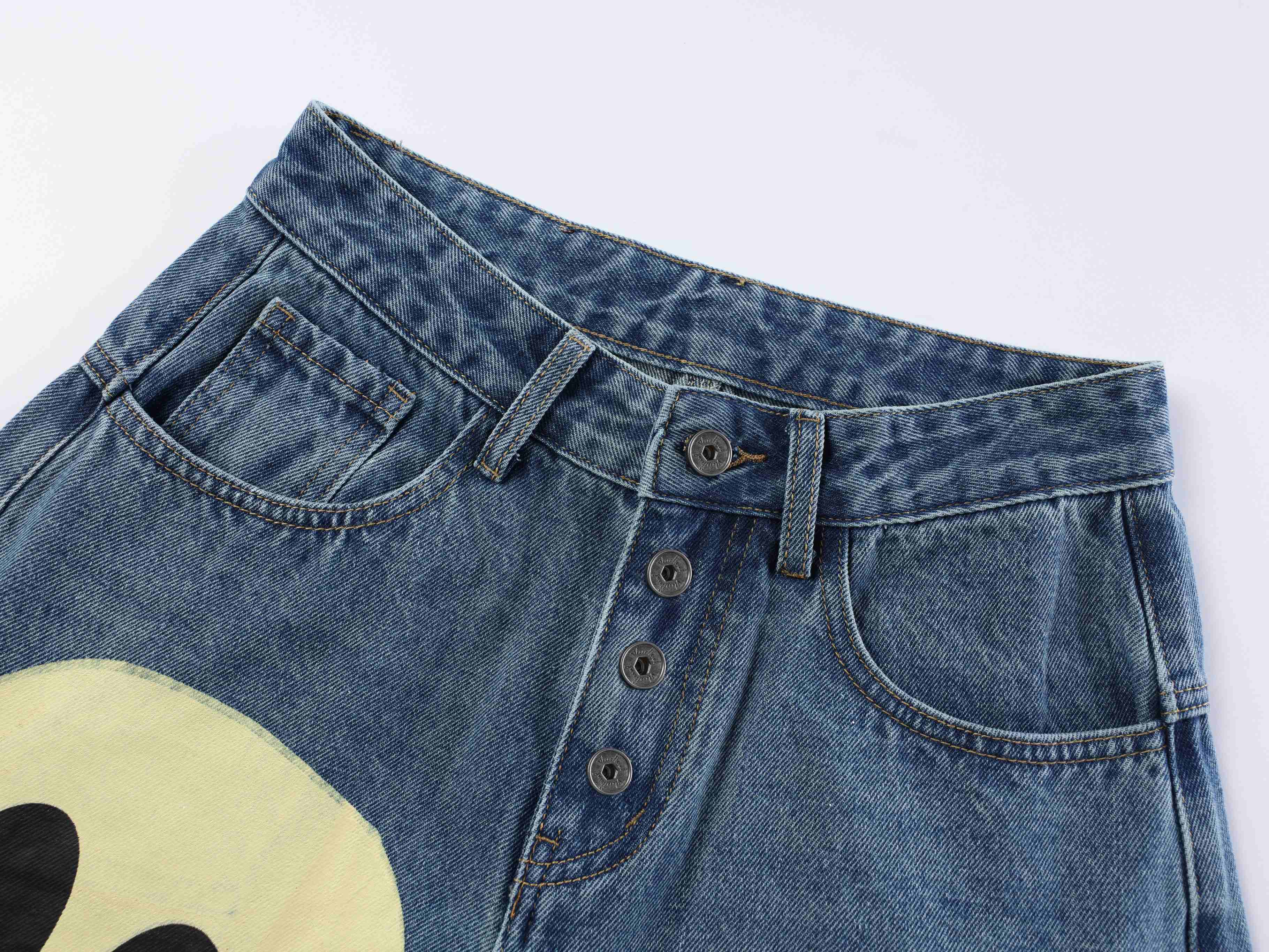 Omirad 1990 Graphic Wide-Leg Jeans