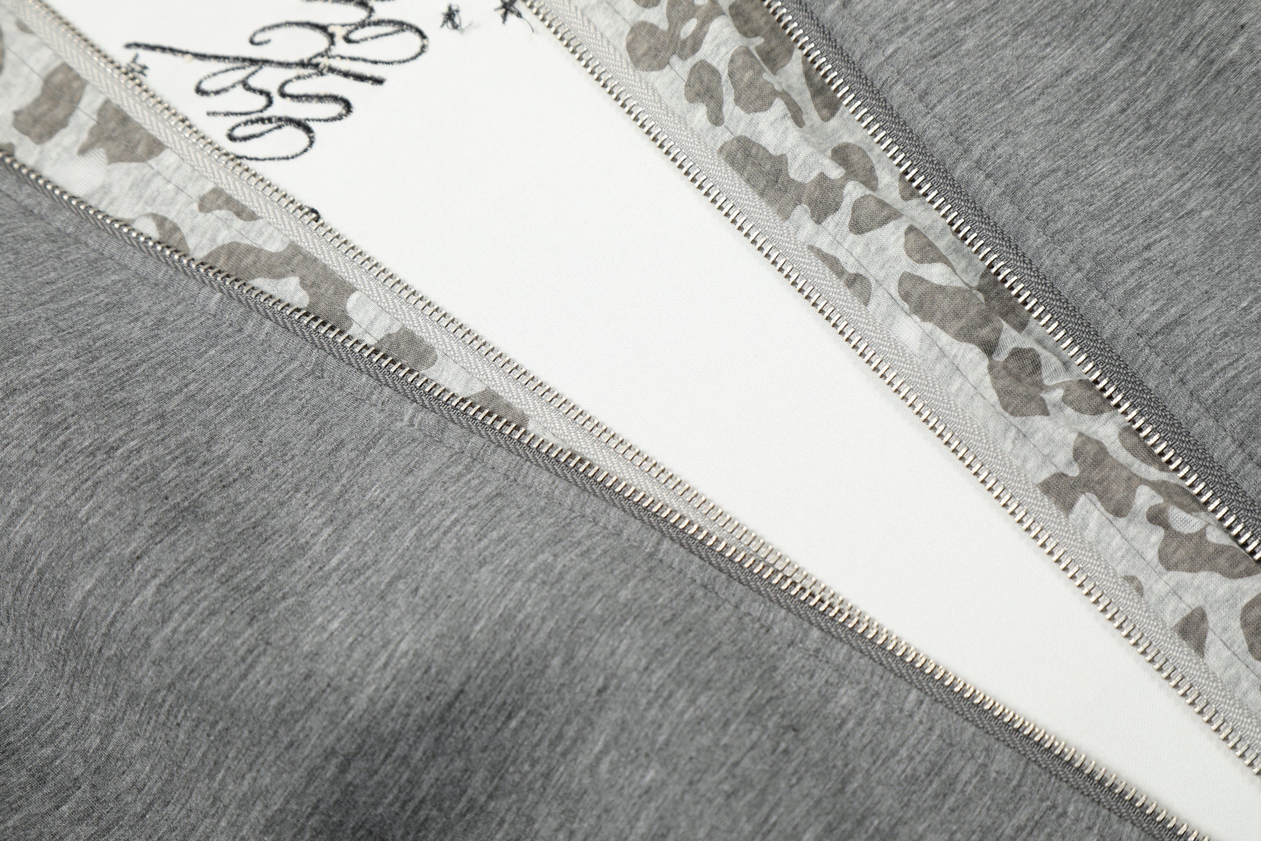 Omirad Layered Zip-Up Hoodie