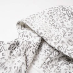 Omirad Leopard Print Zip-Up Hoodie