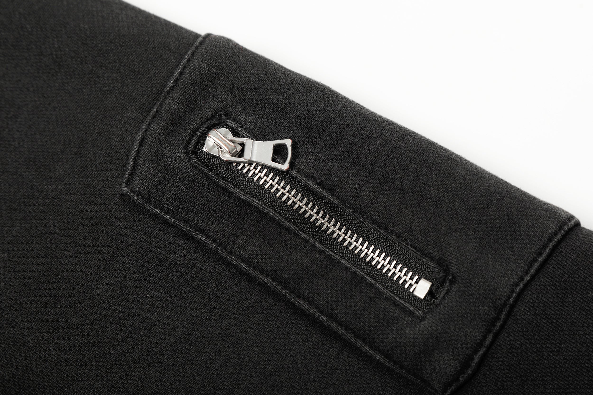 Omirad Studded Zip-Up Hoodie