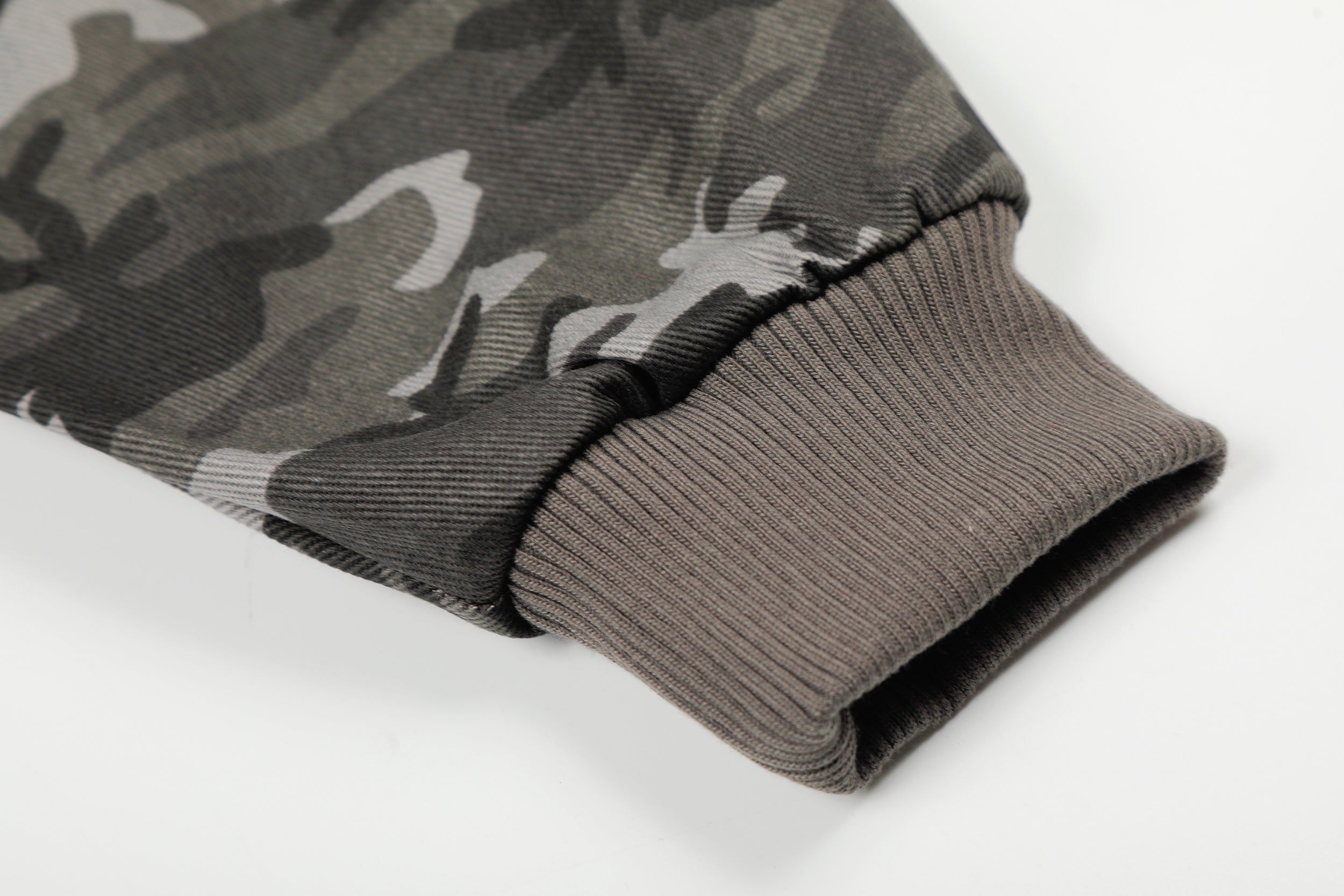 Omirad Camo Sleeve Varsity Jacket