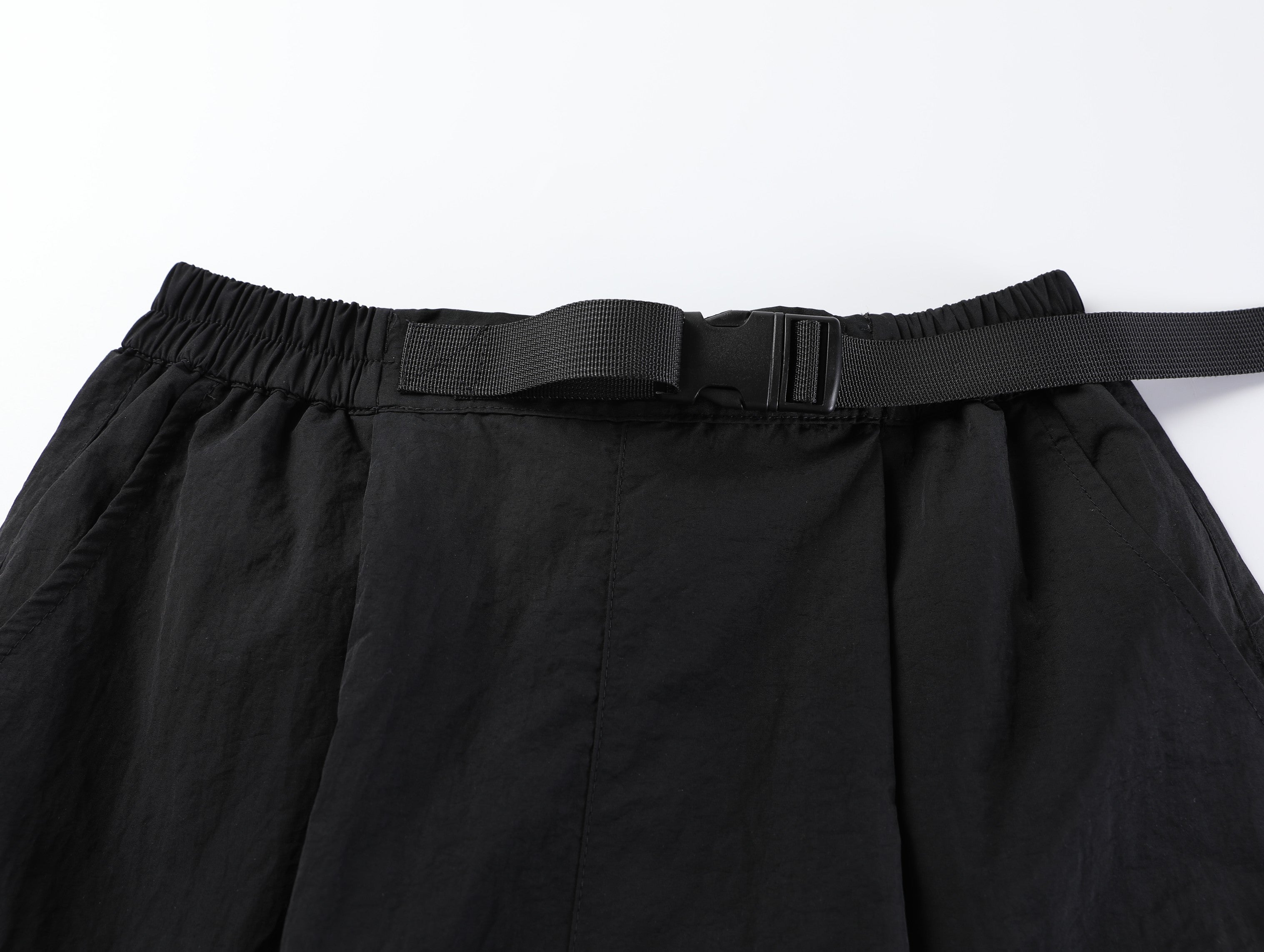 Omirad Draped Wide-Leg Shorts
