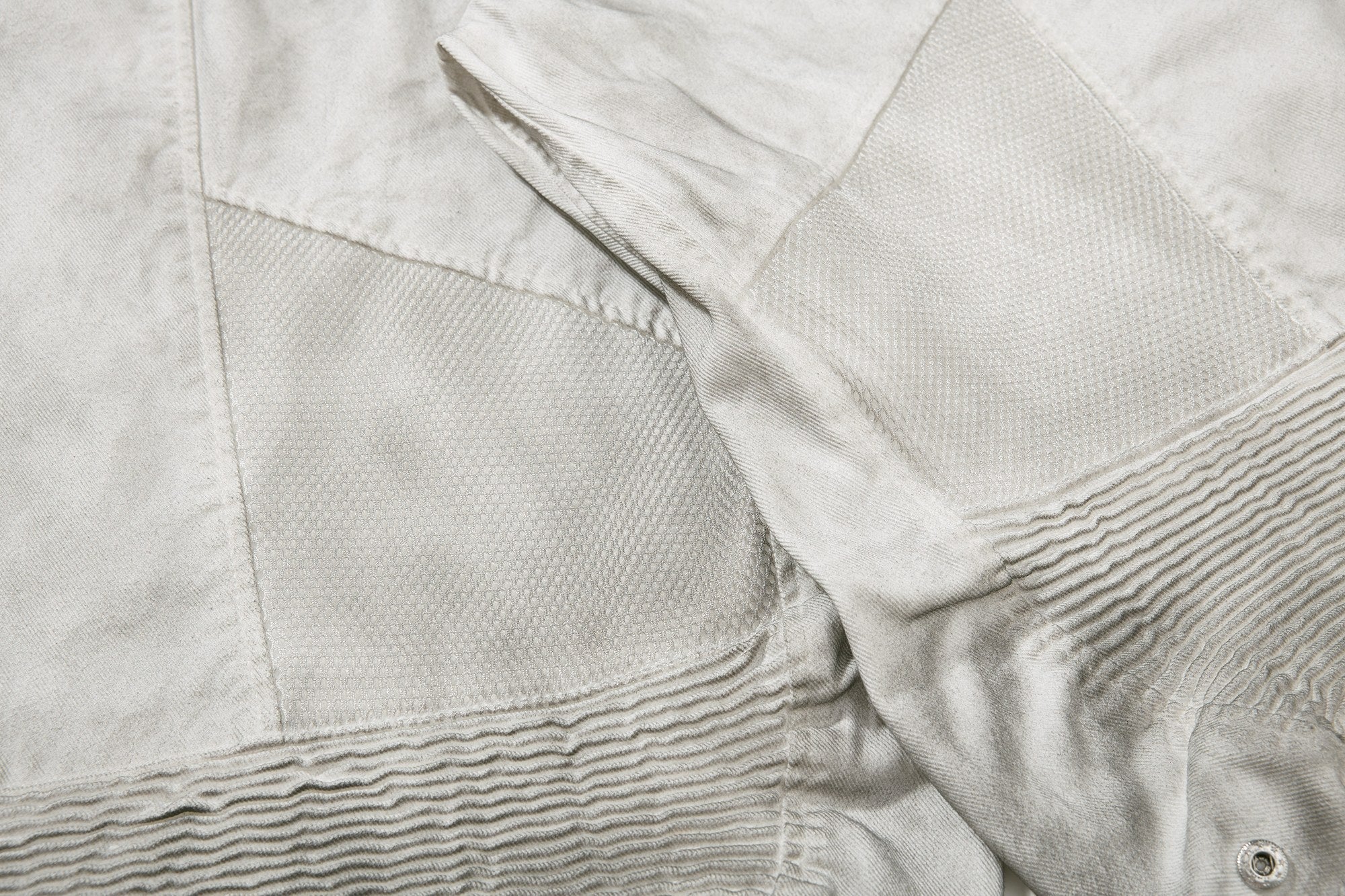 Omirad Moto Panel Denim Shorts